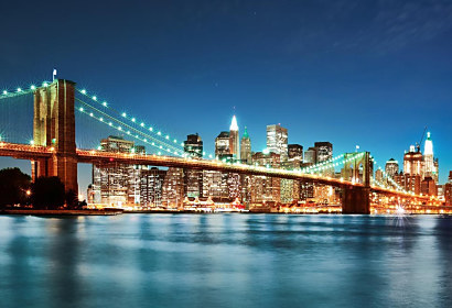 Fototapeta Nočný Manhattan New York 1473